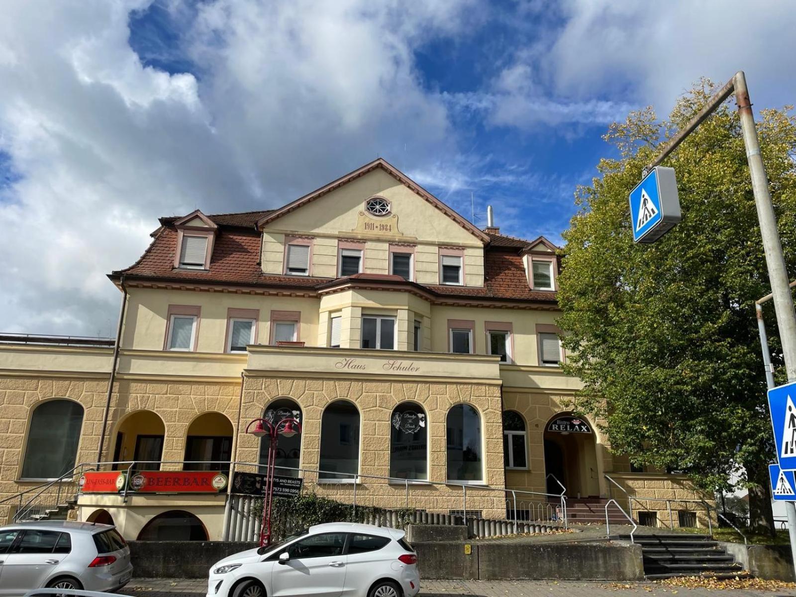 Ferienwohnung Schulerhaus Stetten am Kalten Markt المظهر الخارجي الصورة